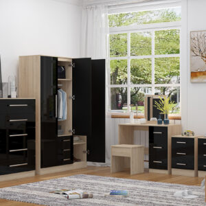 Combi 5 Piece Set Black - Image 3