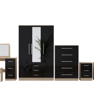 Combi 5 Piece Set Black - Image 4
