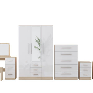 Combi 5 Piece Set White - Image 3