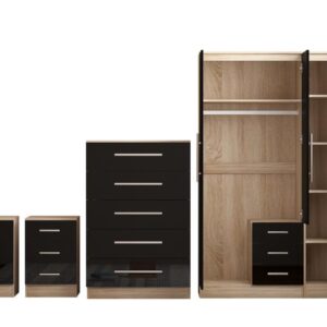 Combi Quattro Set  Black - Image 3