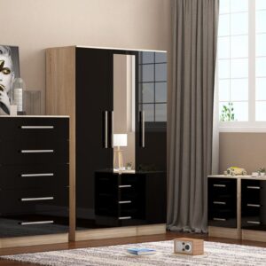 Combi Quattro Set  Black - Image 1