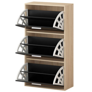 Shoe Rack Black - Image 4
