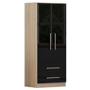 High Gloss Black Trio Bedroom Set - Image 15