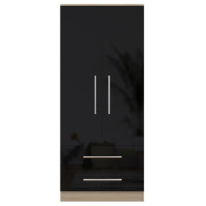 High Gloss Black Trio Bedroom Set - Image 5