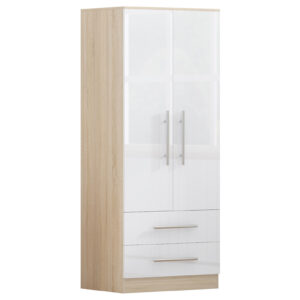 High Gloss White Trio Bedroom Set - Image 11